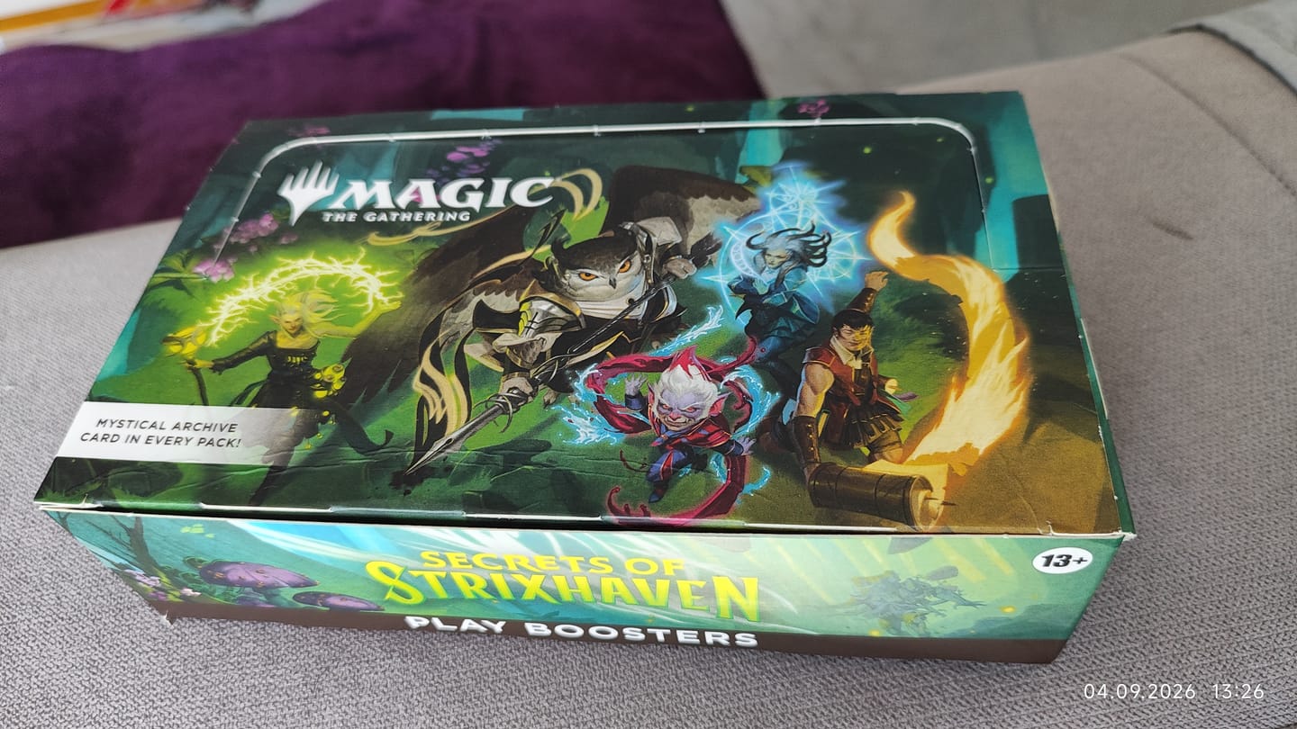 Customer photo review of Magic the Gathering: Secrets Of Strixhaven - Play Booster Box