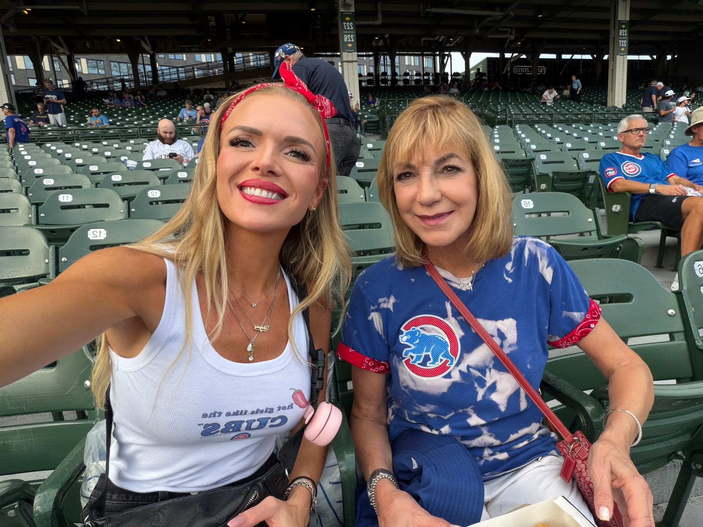 Customer photo review of Chicago Cubs Hot Girls Crop Tank