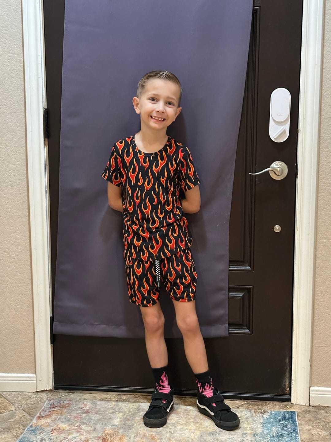 Customer photo review of Biker Two Piece Set in Caliente