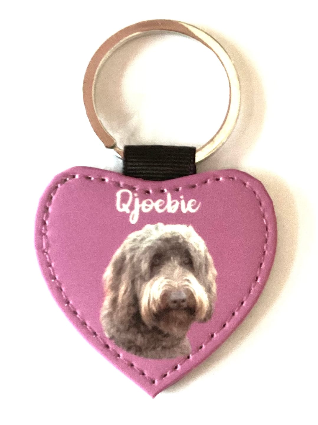 Customer photo review of Huisdier portret - Gepersonalliseerde sleutelhanger
