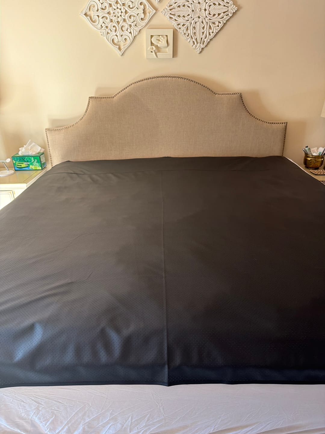 Customer photo review of Earthbound® Grounding Mattress Pad
