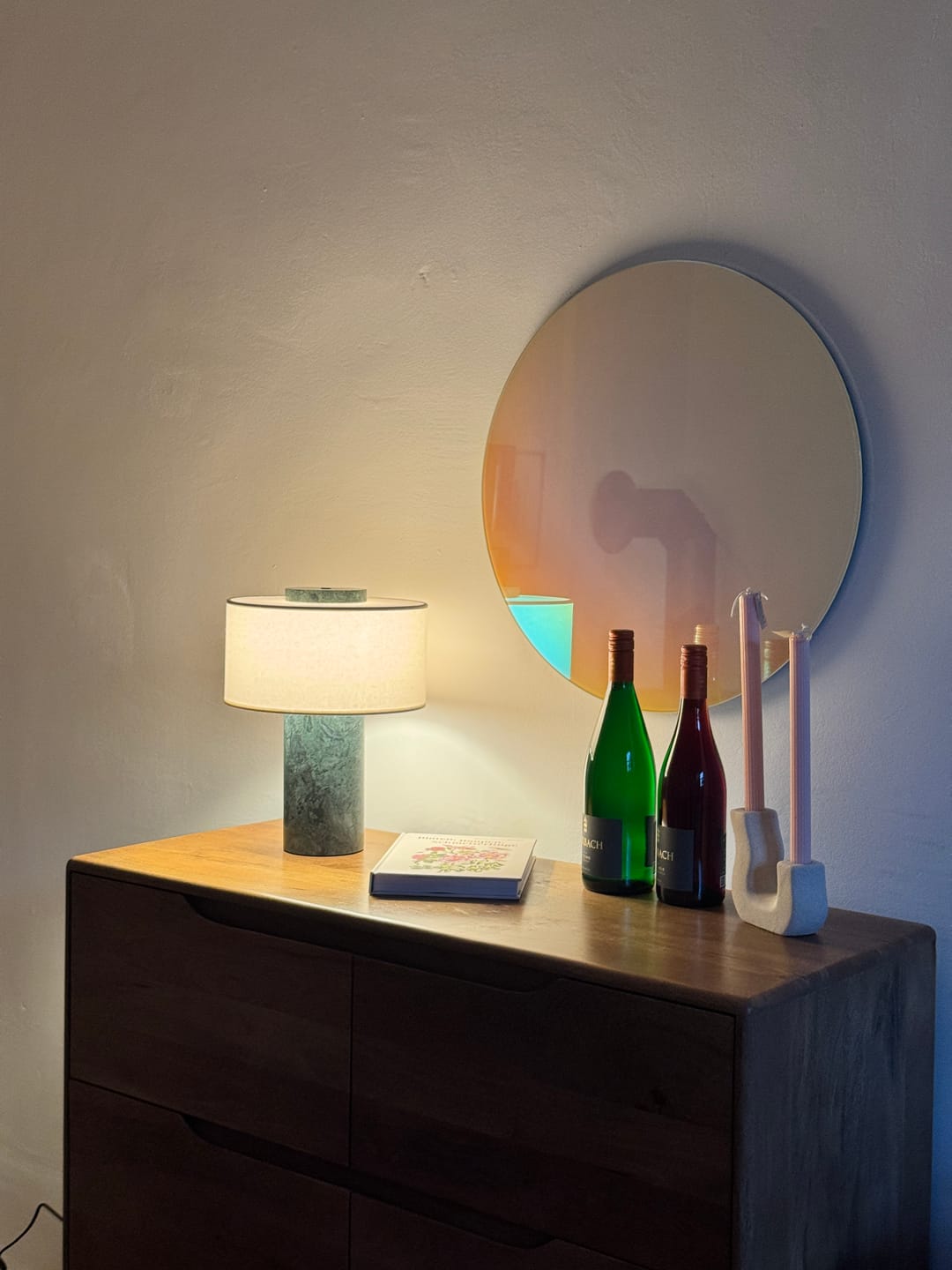 Customer photo review of Auríe Large Lamp | Verde Guatemala
