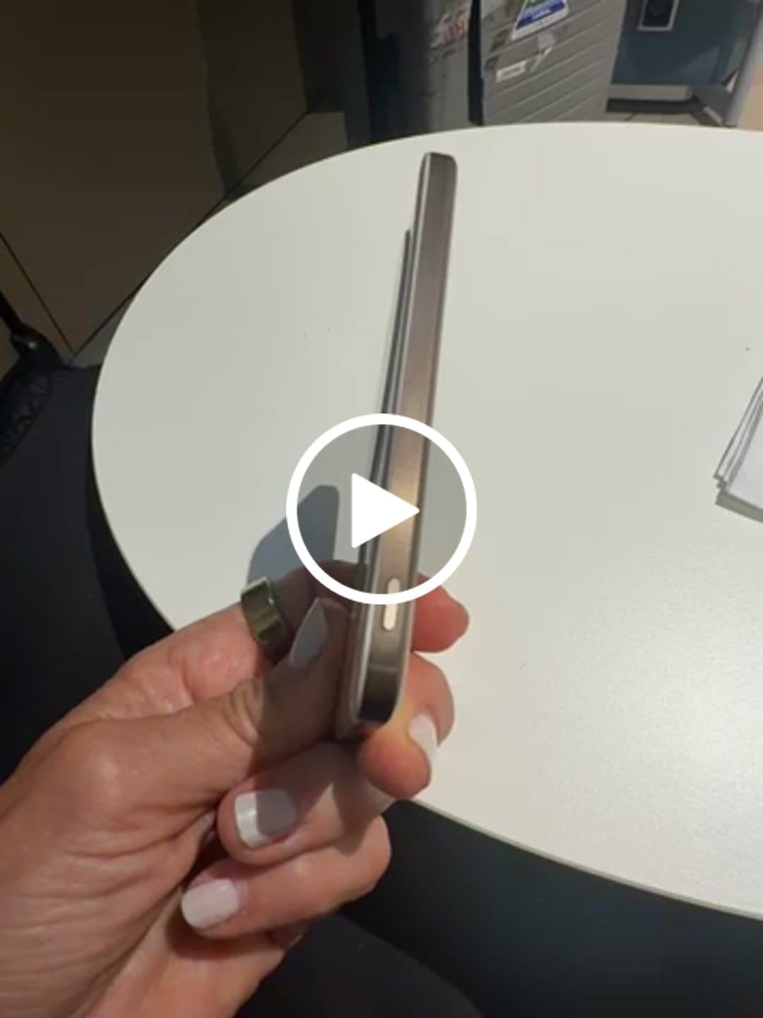 Customer video review of SolidSafe™ Air 5K Solid-State Qi2 Power Bank w/Titanium Enclosure
