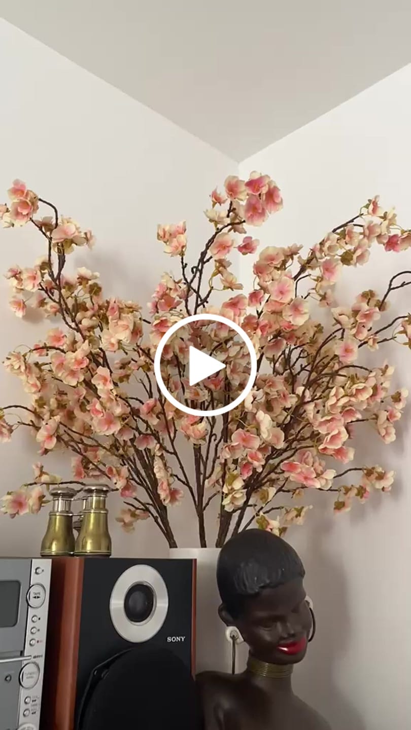 Customer video review of Fleur de Cerisier - Vieux rose (3 tiges)
