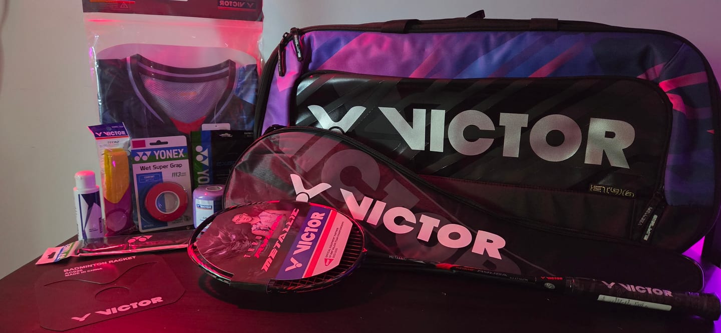 Customer photo review of Victor BR9613 Rectangular Racket Bag