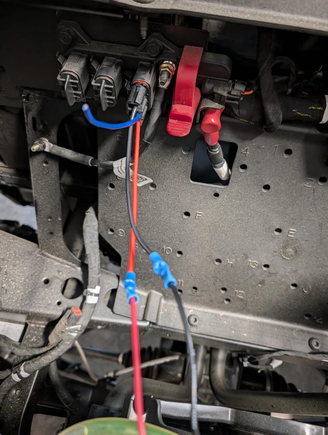 Customer photo review of 12V Electric Windshield Wiper Kit 16" for most UTV