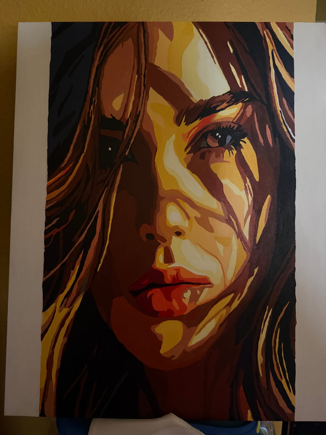 Customer photo review of Woman, Golden Dramatic Light