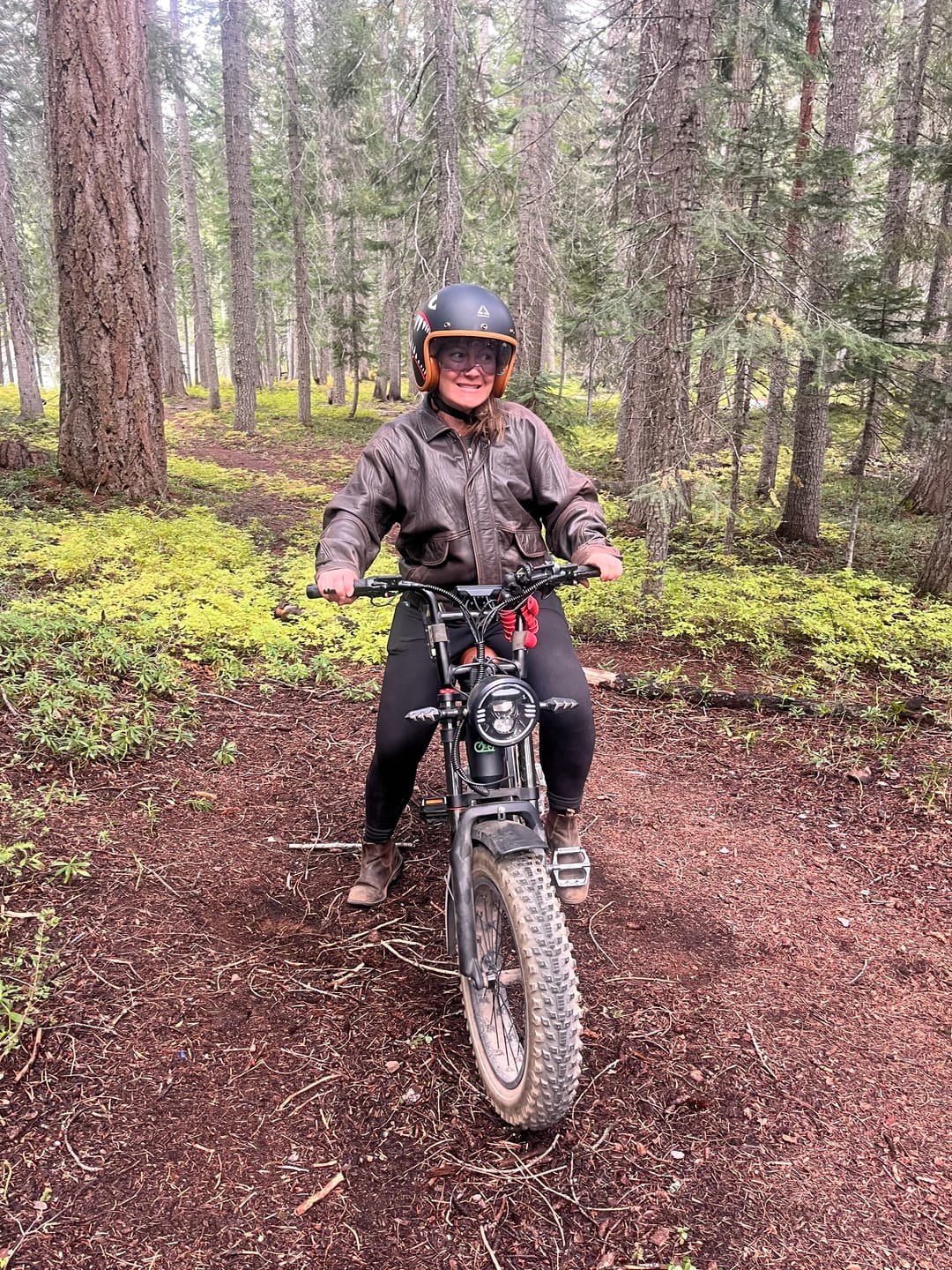 Customer photo review of Shark 3.0 Urban Fat Tire Moped Style Ebike