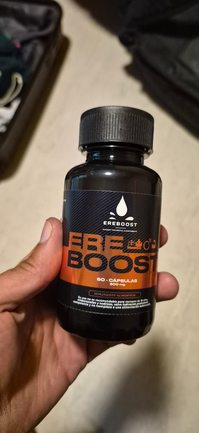 Customer photo review of EREBOOST | 60 Cápsulas