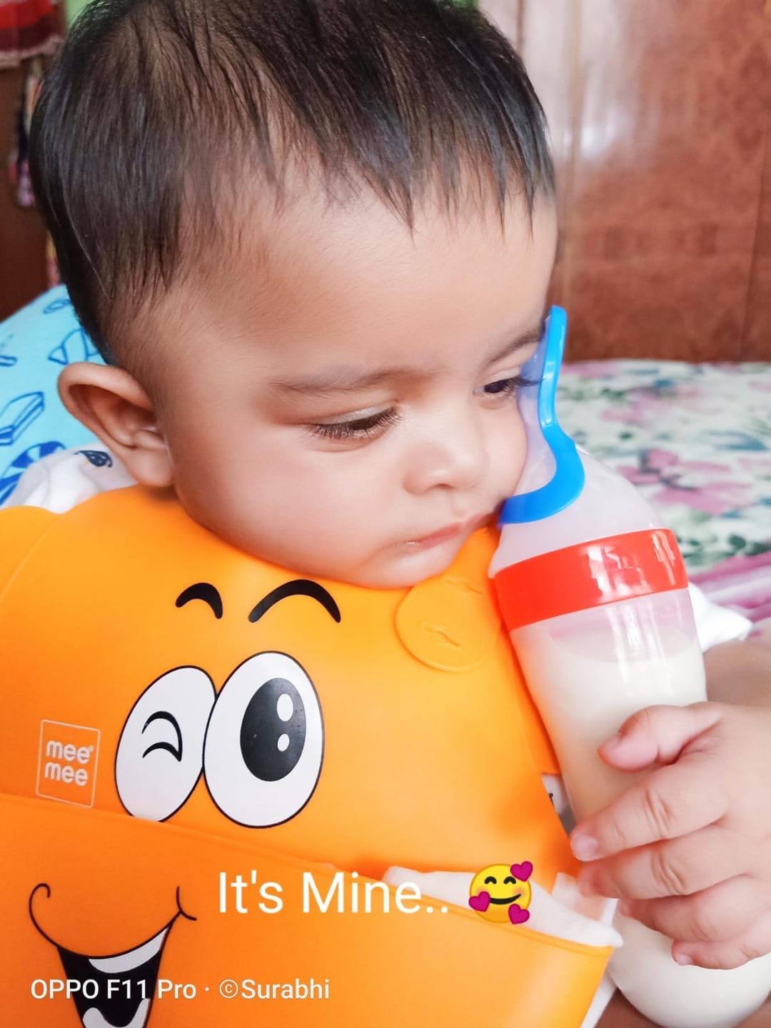 Customer photo review of Squeezy™ Baby Feeder