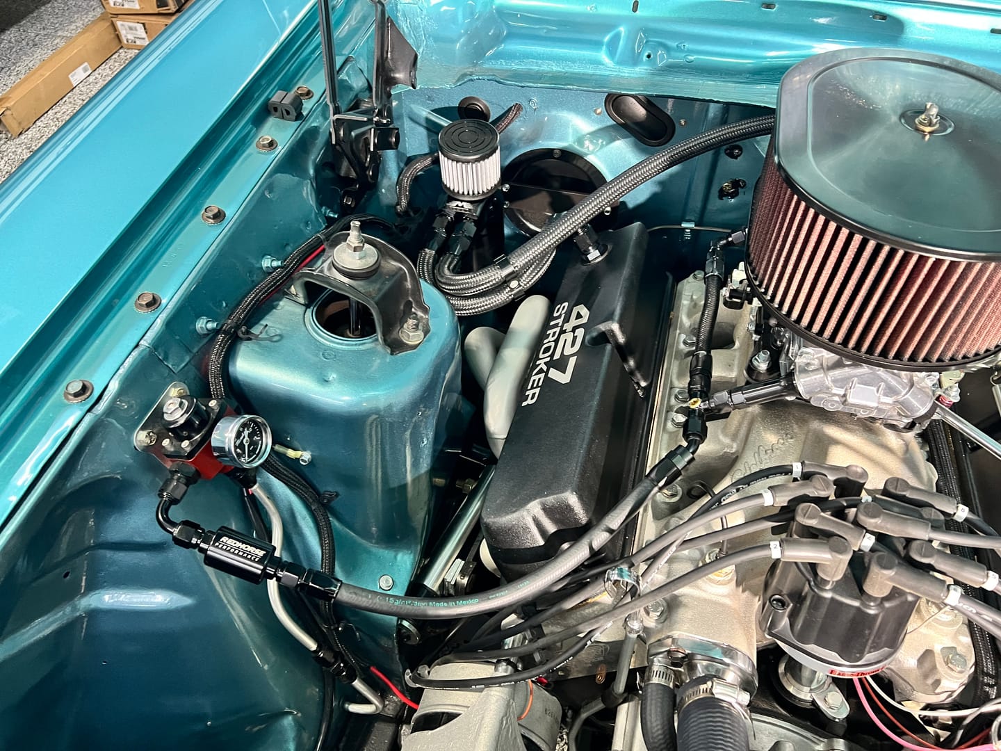 Customer photo review of Top Loader Billet Internally Baffled Oil Catch Can (Dual 10AN Port)