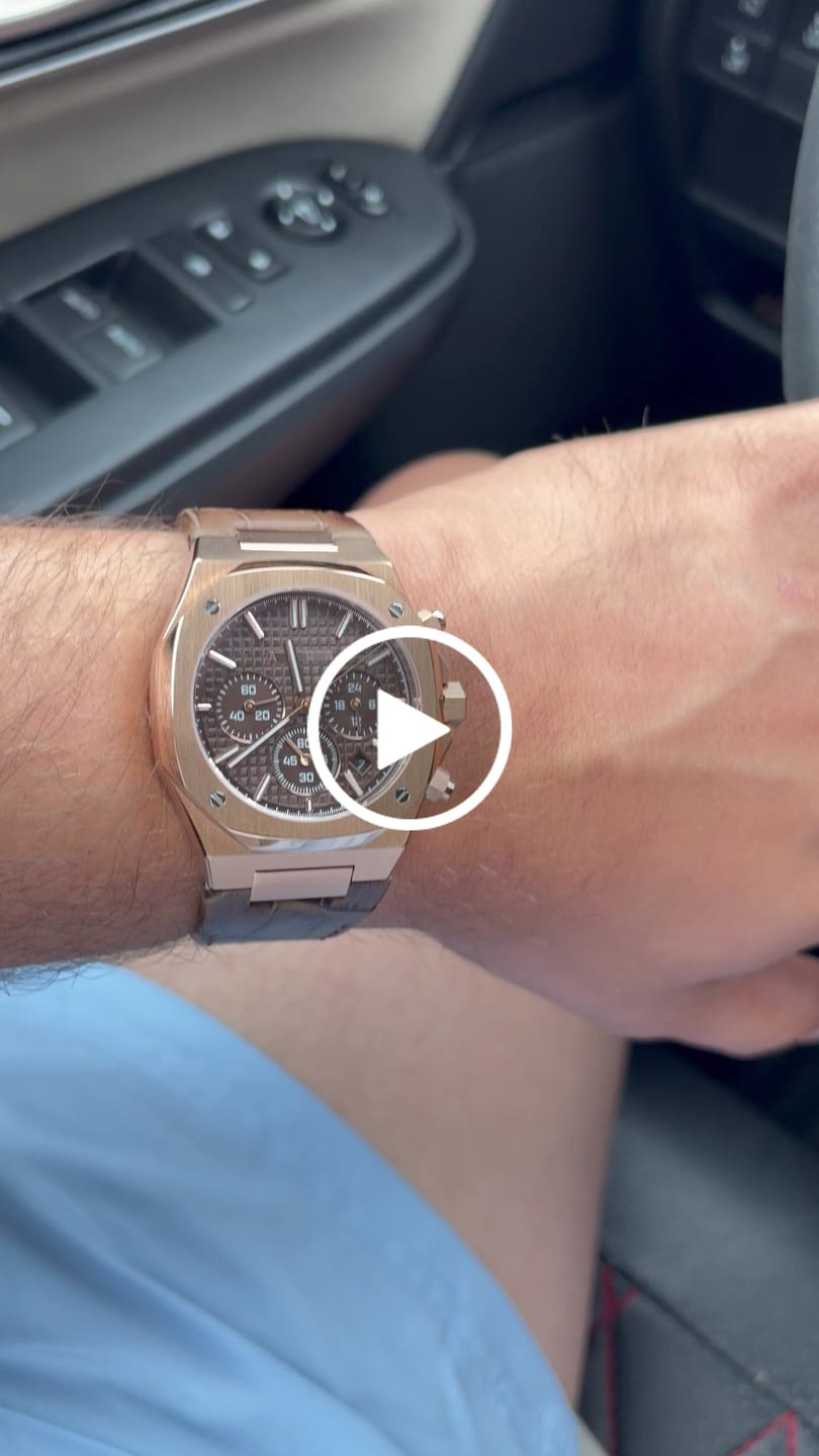 Customer video review of Chronograph 002: Rose/Havana