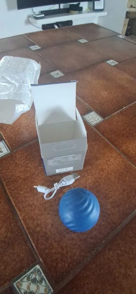 Customer photo review of Pelota Interactiva para Perros y Gatos – Movimiento Automático + Carga USB-C