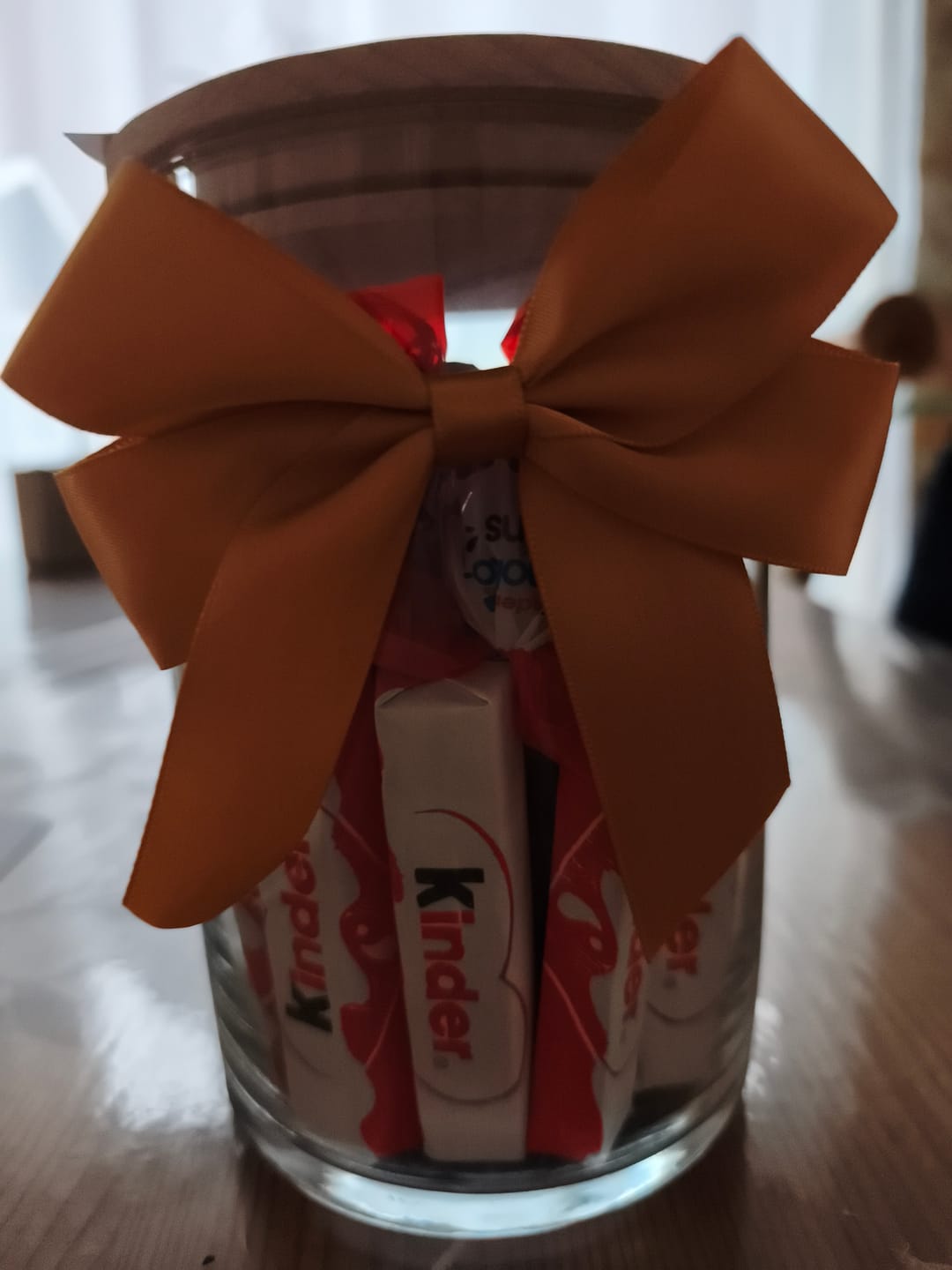 Customer photo review of Geschenkglas "Es gibt Menschen, die passen perfekt ins Herz"