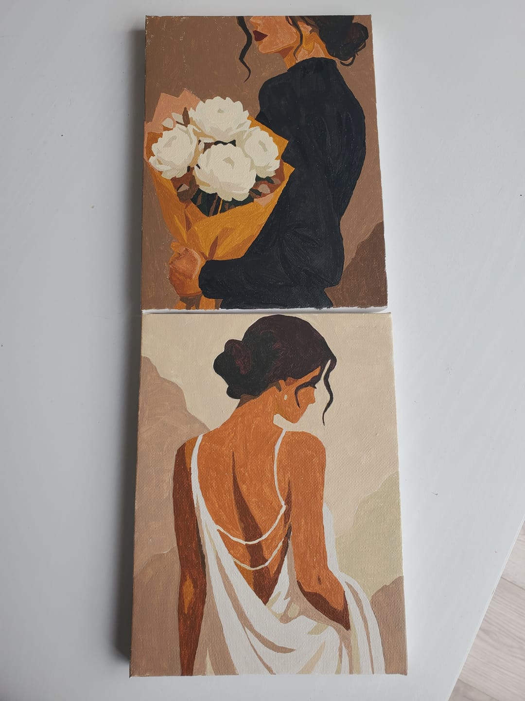 Customer photo review of 6 Mini Paintings - Paris Nights Set