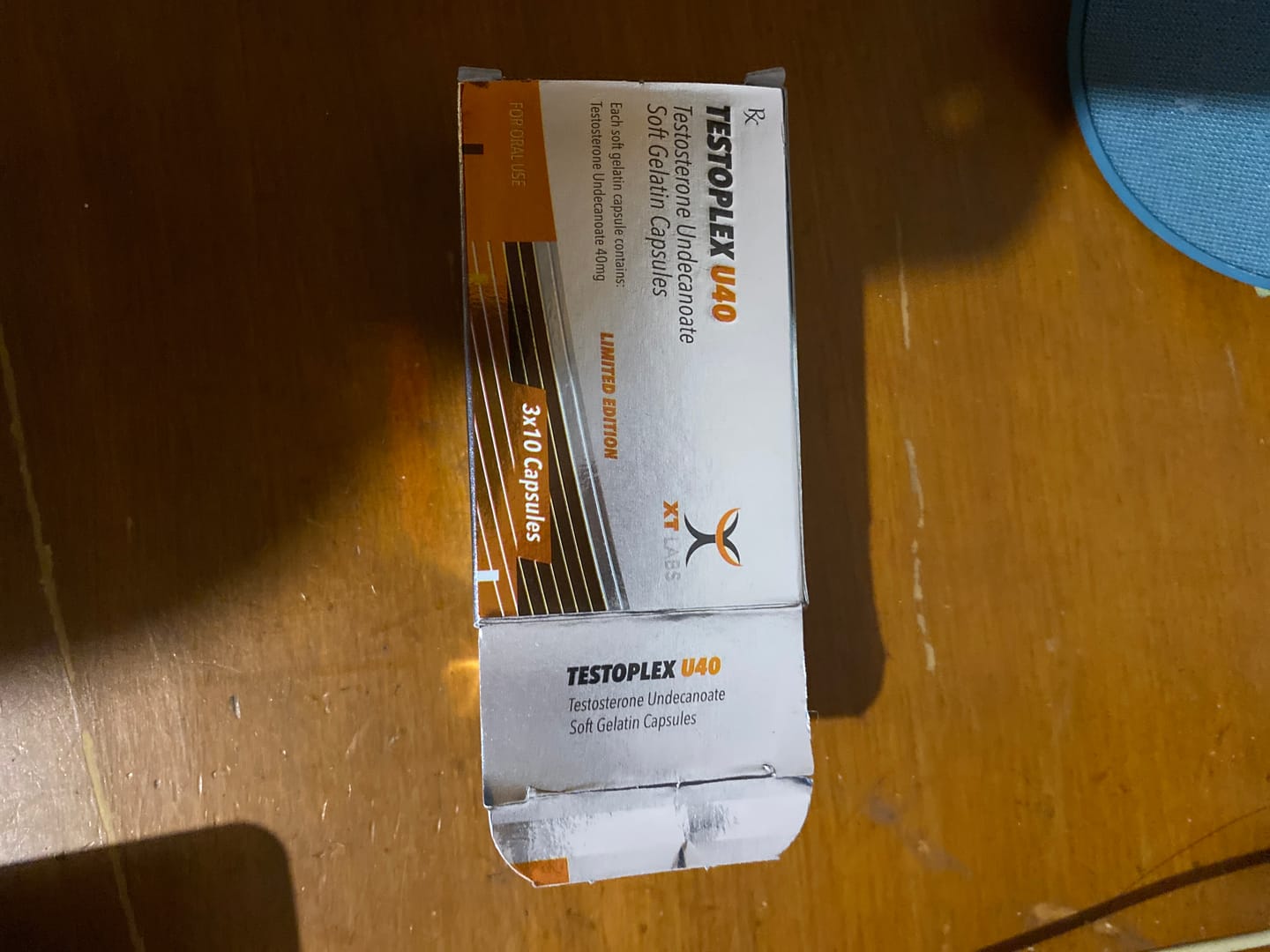 Customer photo review of XT Labs | Testoplex U40 | Testosterona en Capsulas