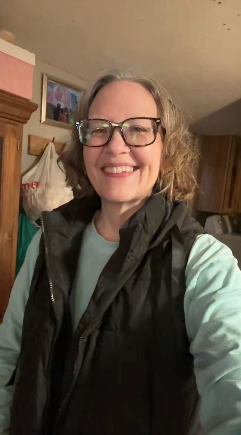Customer photo review of auvora™ Long Puffer Vest