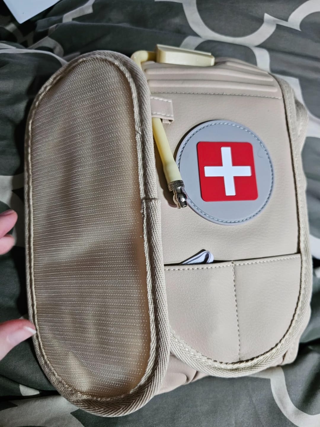 Customer photo review of Decompression Back Belt, Inflatable Back Brace for Back Pain