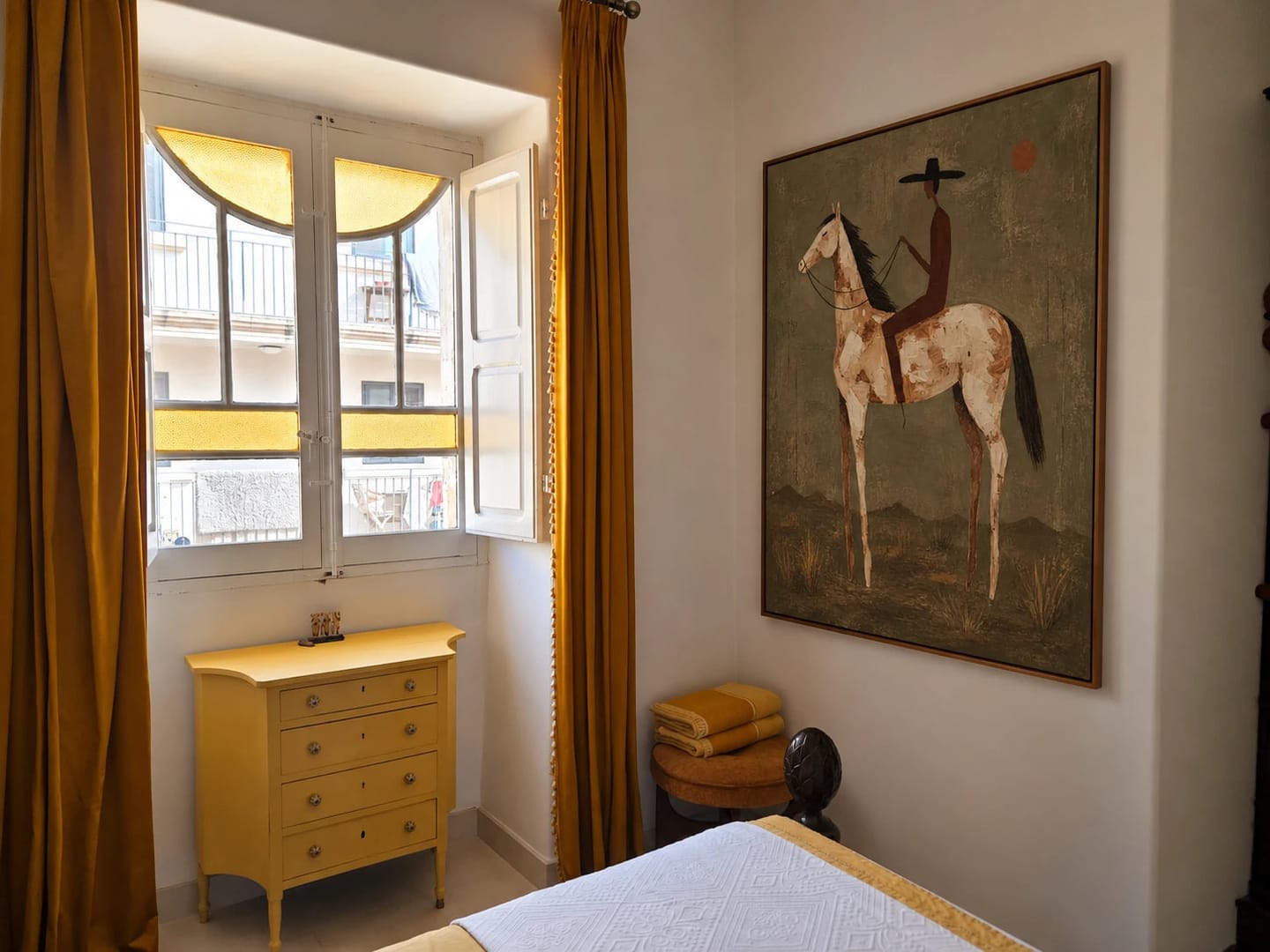 Customer photo review of Vintage Americana Art｜Weathered Pinto Horseman