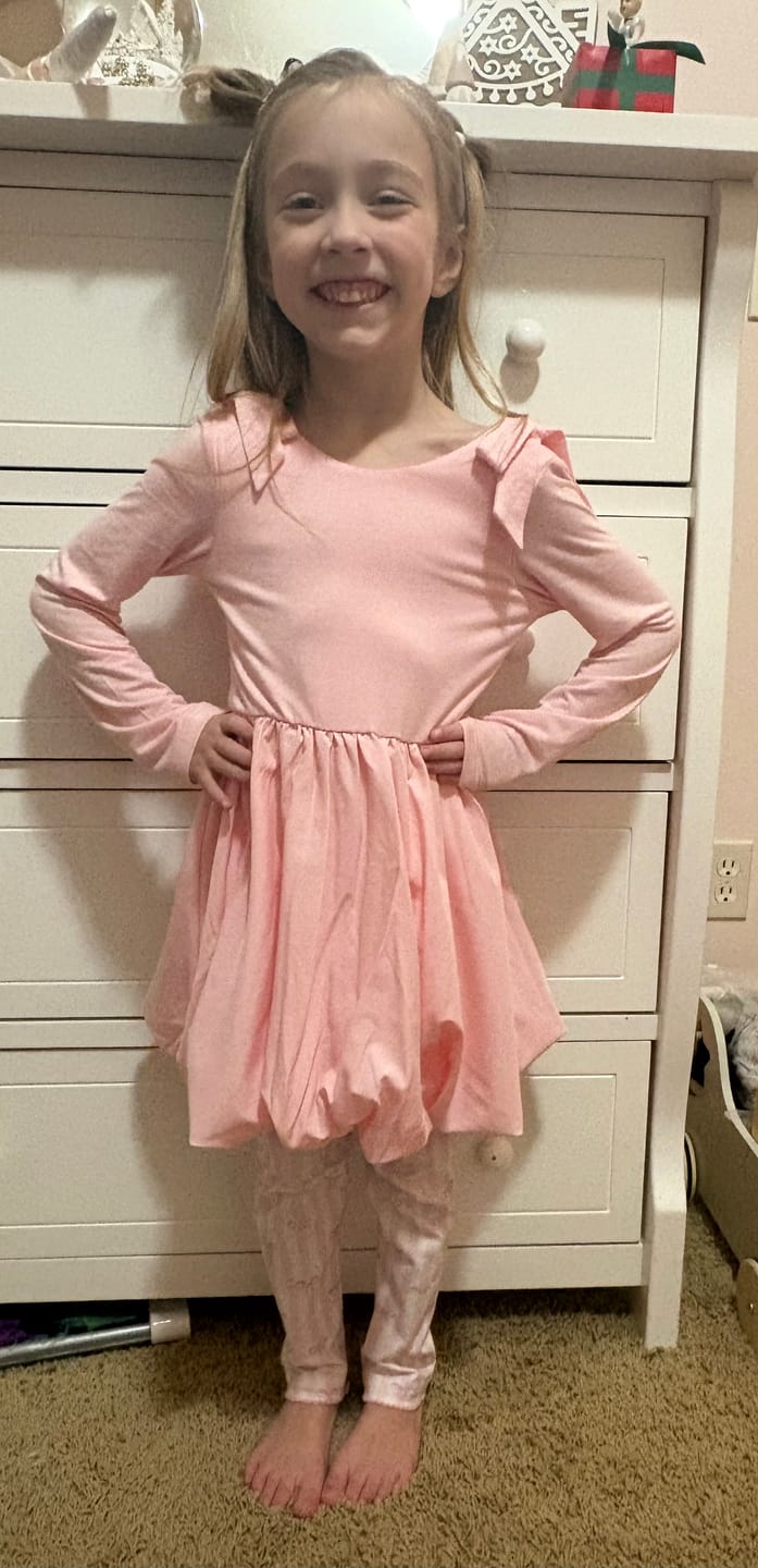 Customer photo review of Snow Bow Sweater
