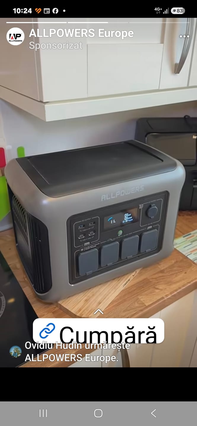Customer photo review of ALLPOWERS R1500 Portable Power Station 1800W 1152Wh LiFeP04 Battery