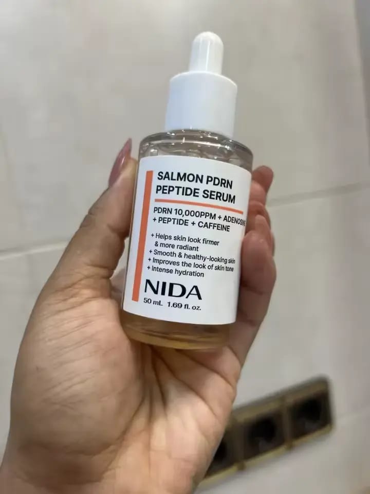 Customer photo review of NIDA Salmon PDRN Peptide Serum