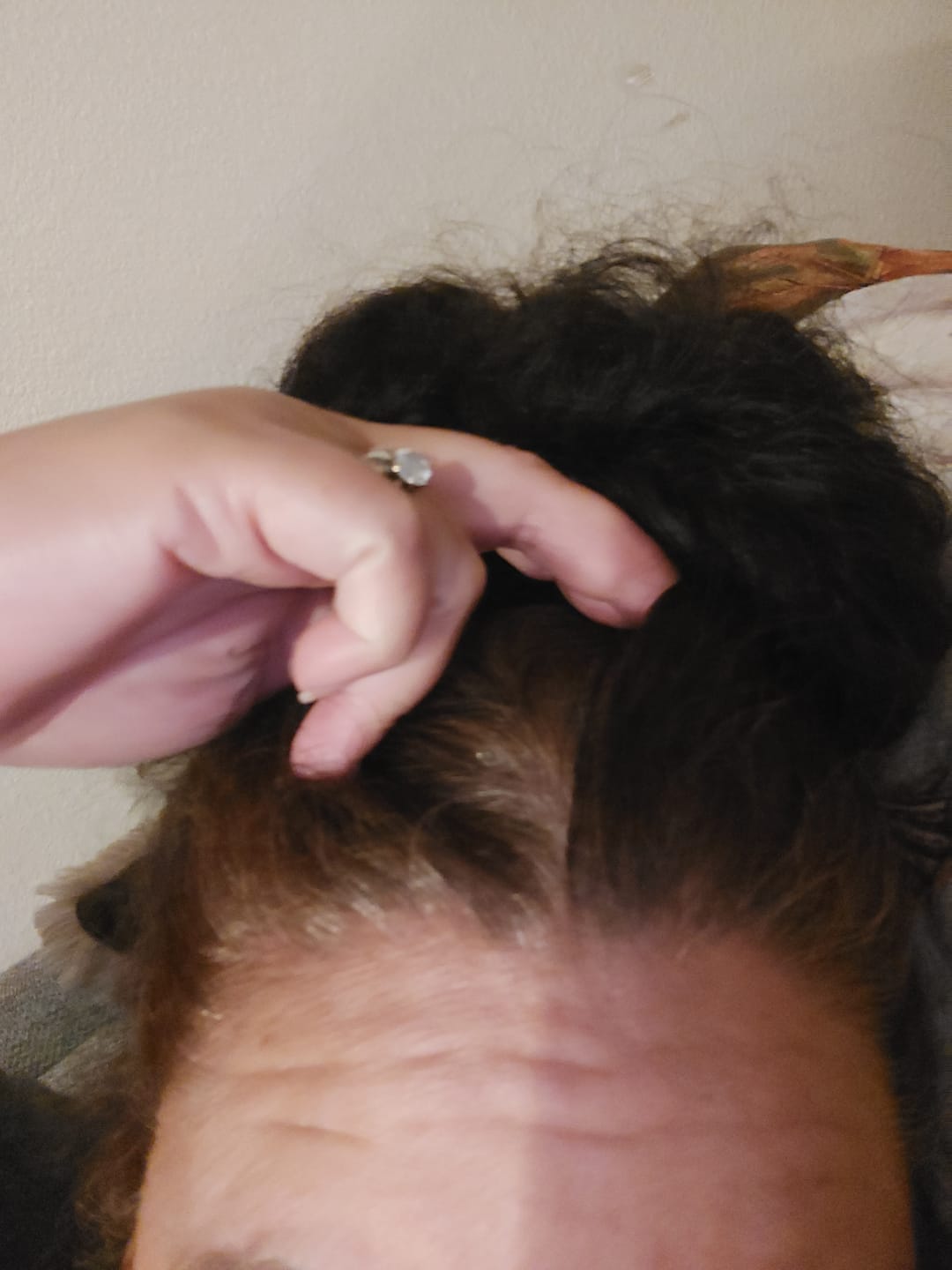 Customer photo review of Instant Dye Shampoo