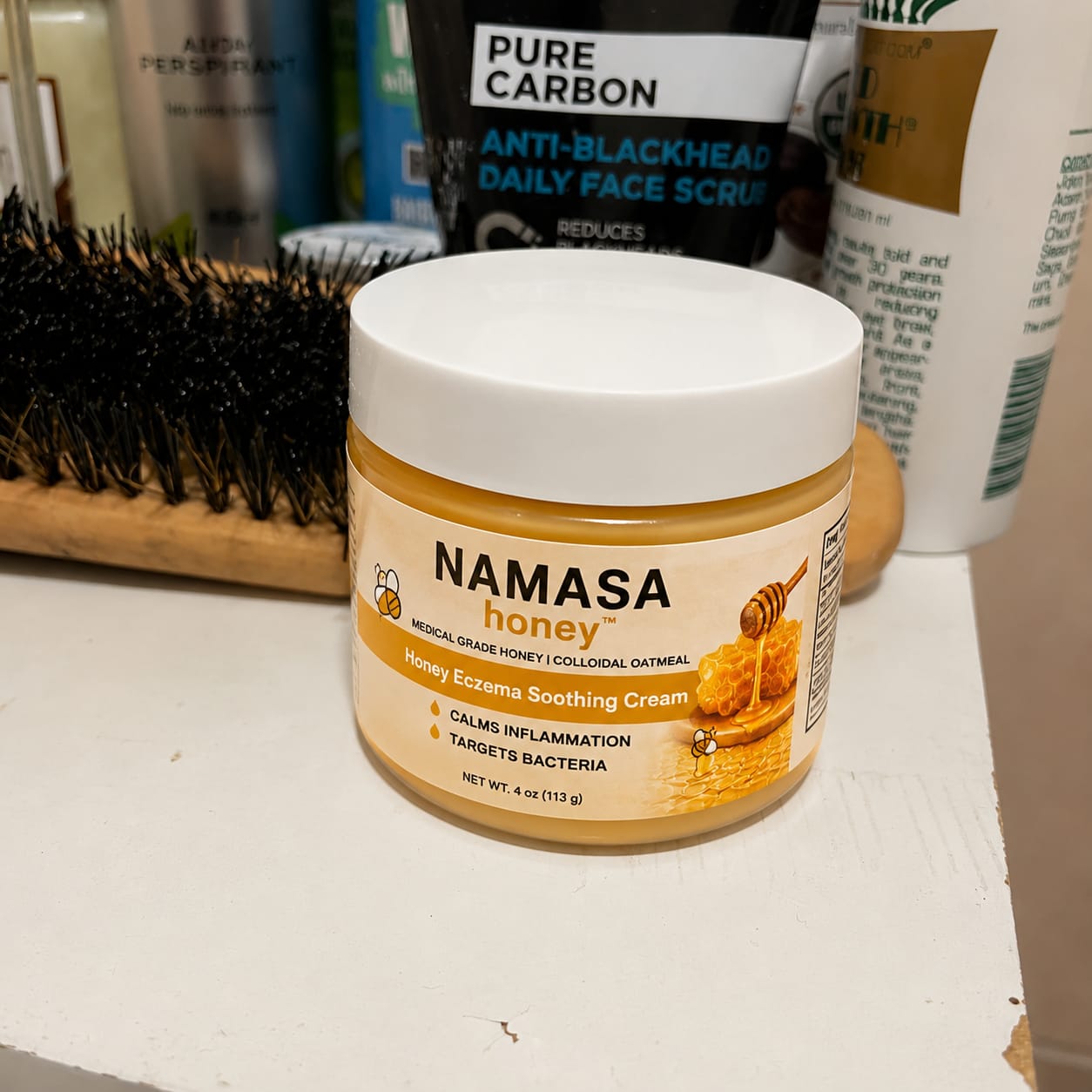 Customer photo review of NAMASA™ Crema de Miel para Eczema