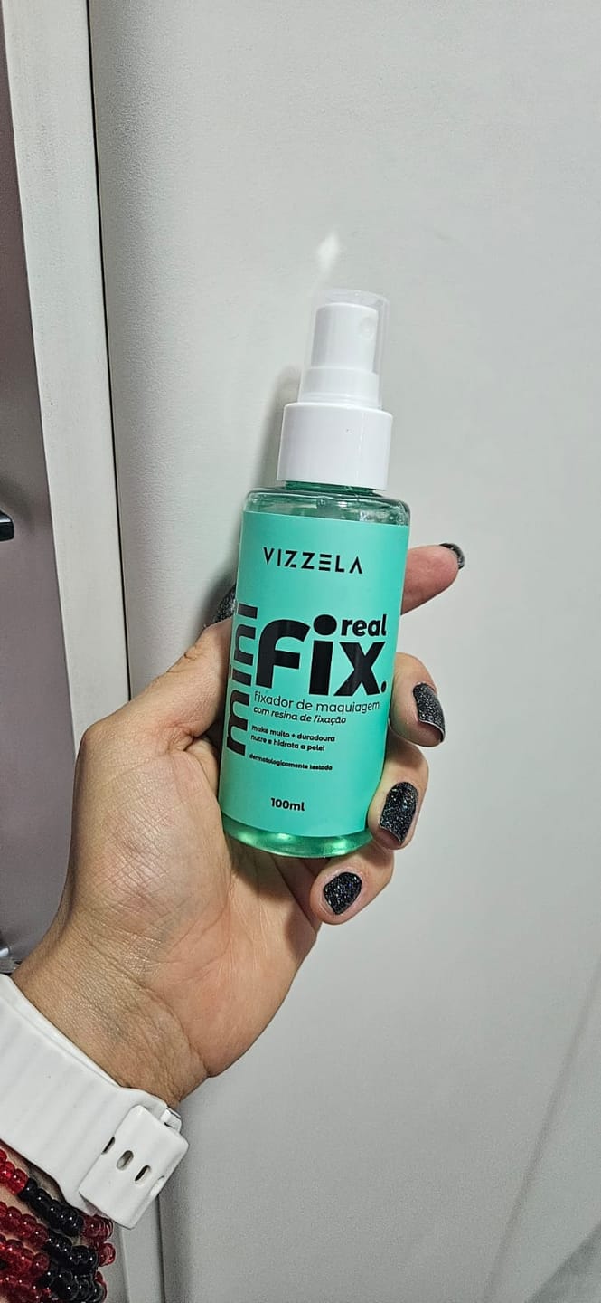 Customer photo review of Mini Fixador De Maquiagem Real Fix