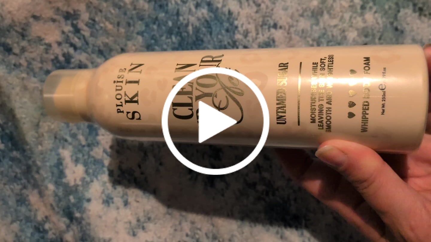 Customer video review of Clean Up Your Act Whipped Body Foam
