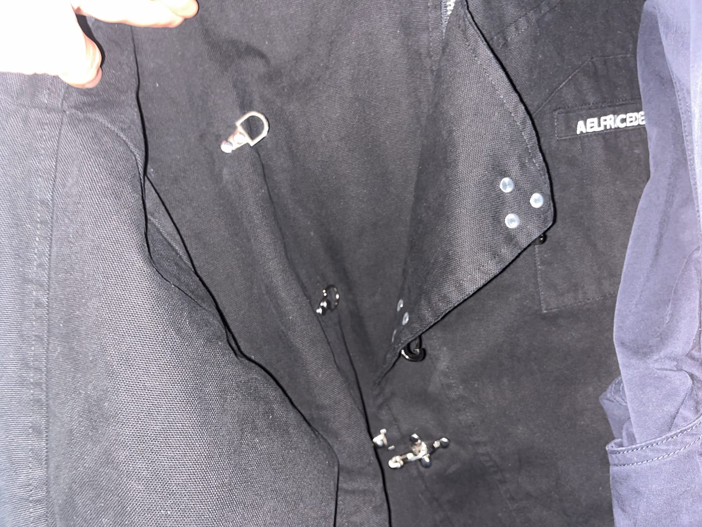 Customer photo review of Aelfric Eden Boxy Fireman Clasp Jacket