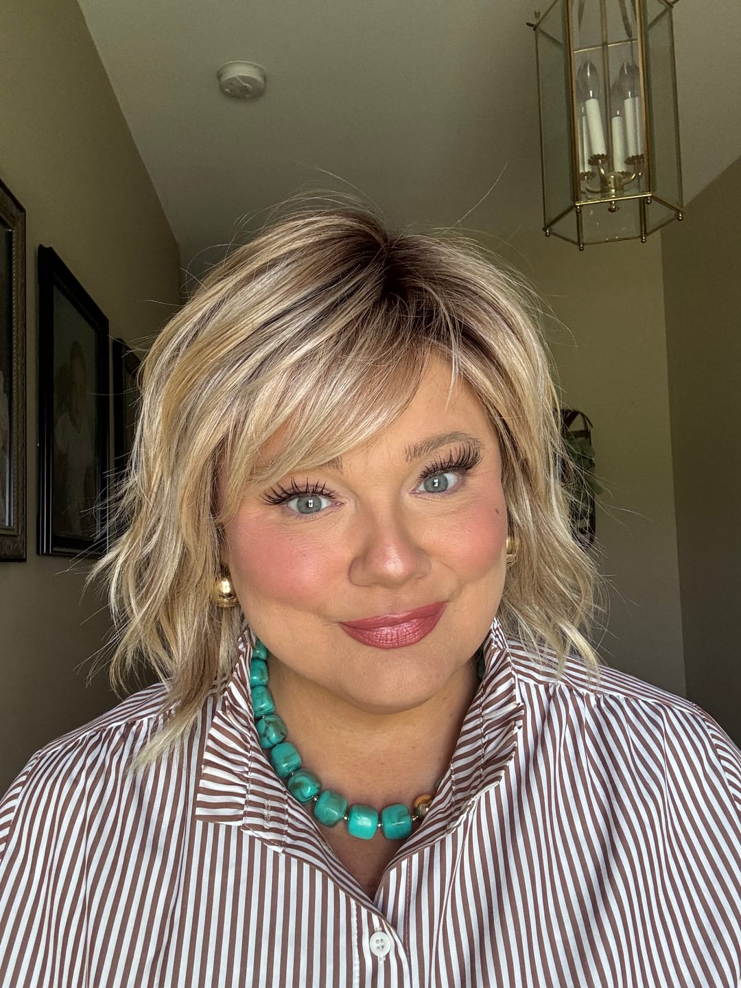Customer photo review of FULL THROTTLE - Sunlit Beige Blonde