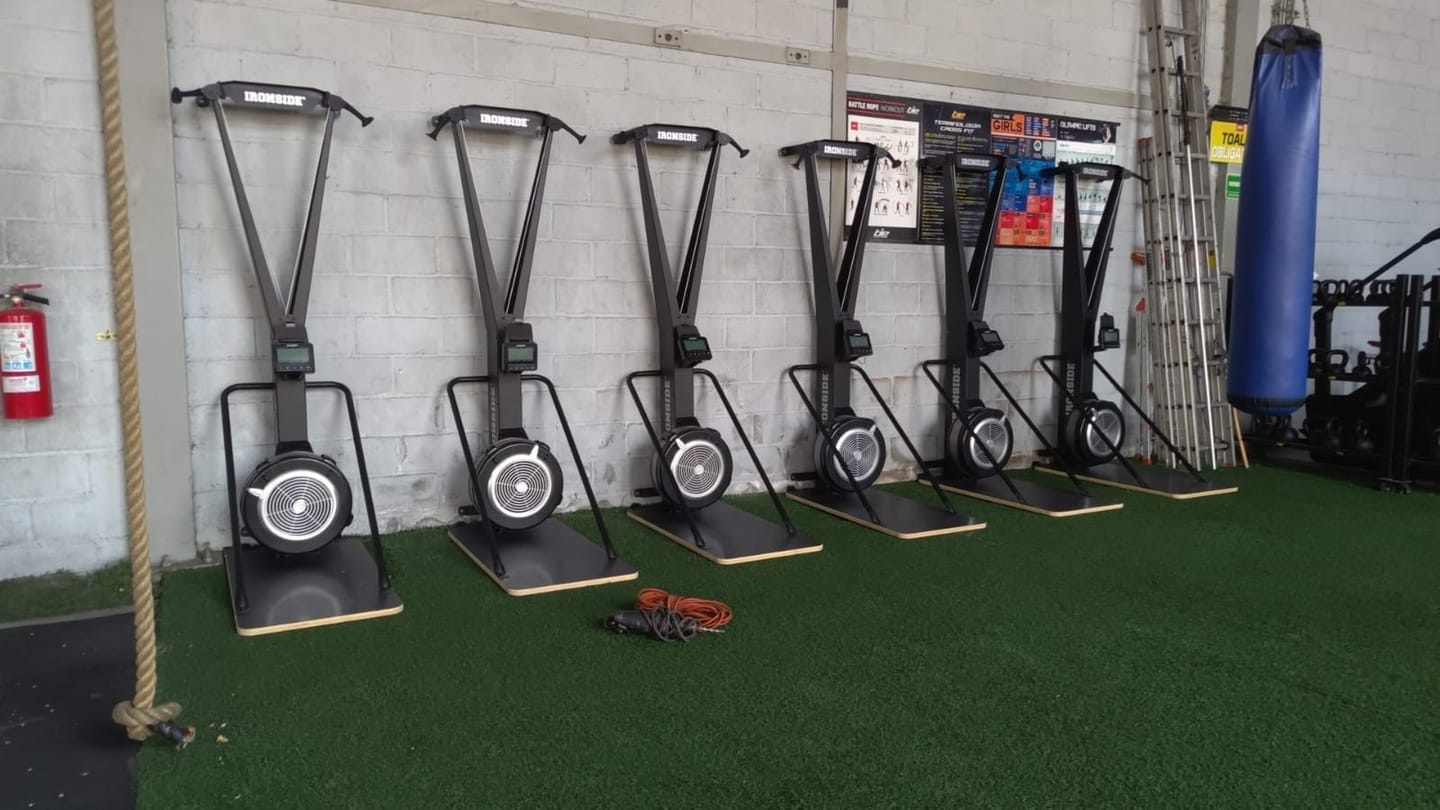 Customer photo review of IRONSIDE Combat Air Ski Erg Luxe