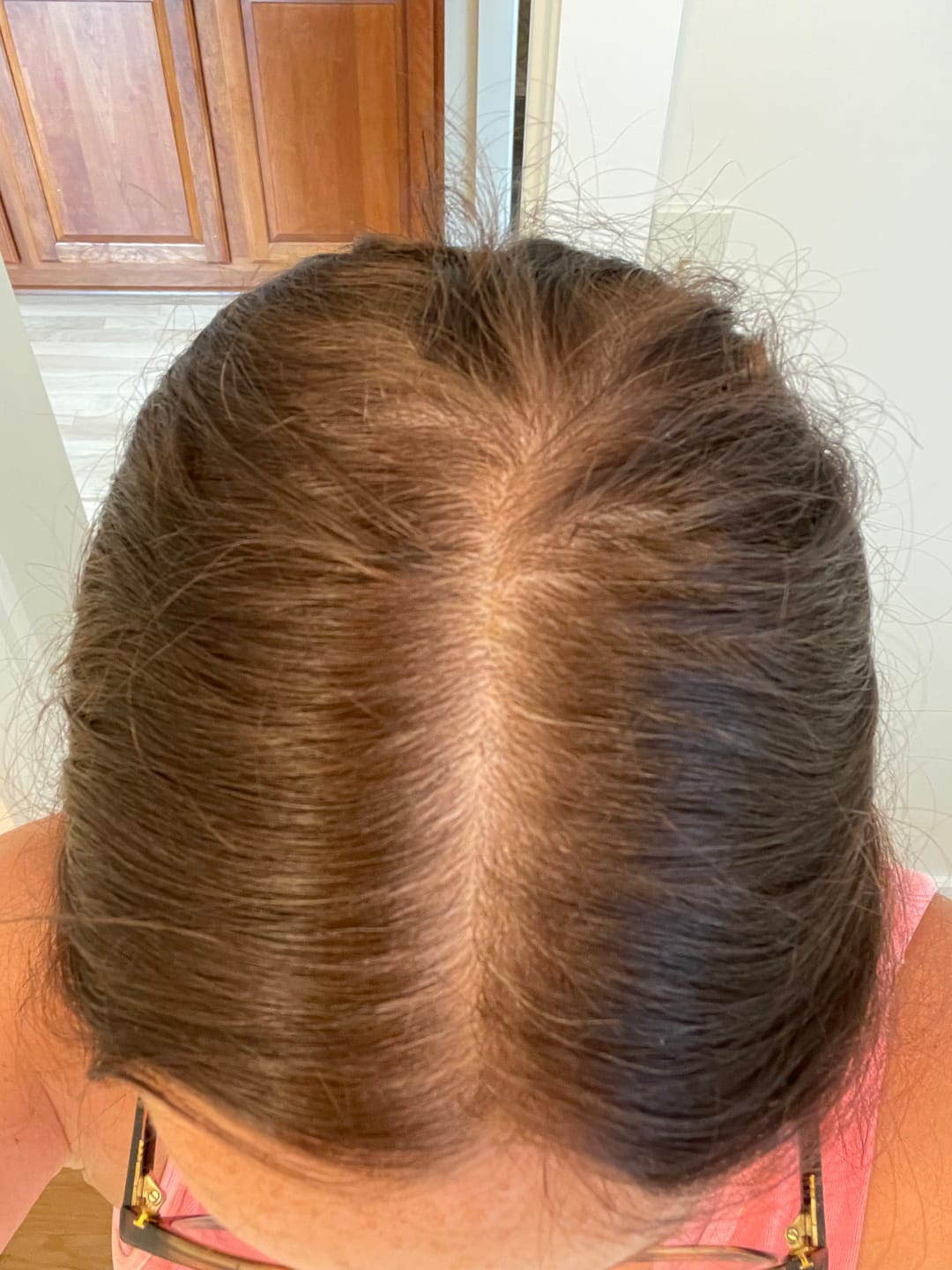Customer photo review of Instant Dye Shampoo