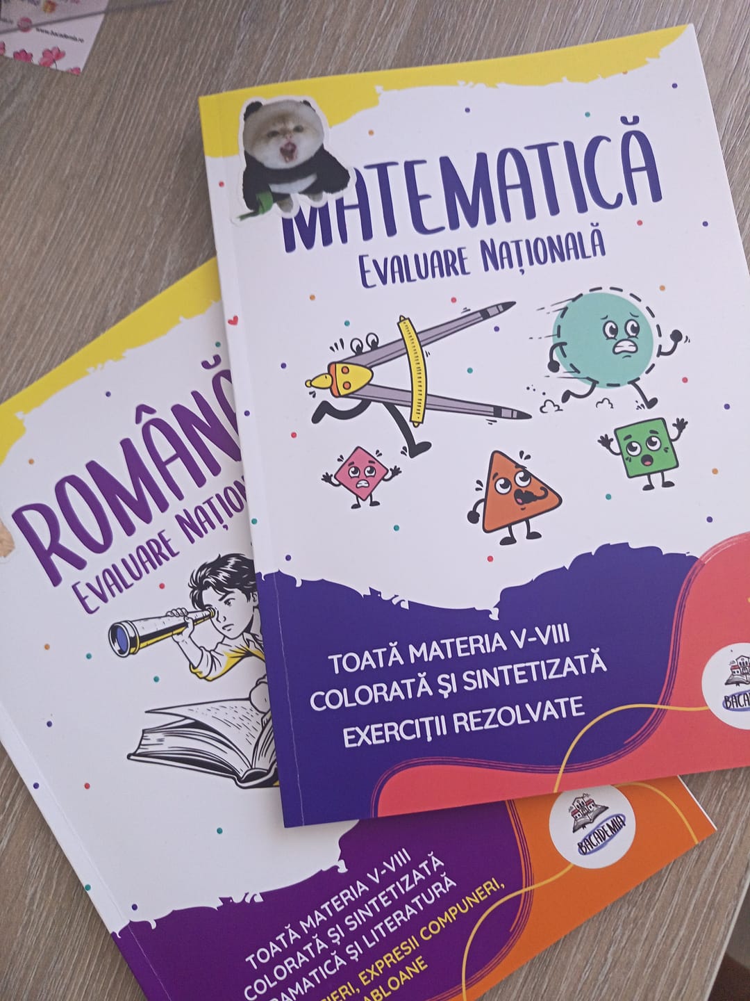 Customer photo review of Pachet Evaluare Națională (Română + Matematică) Bacademia