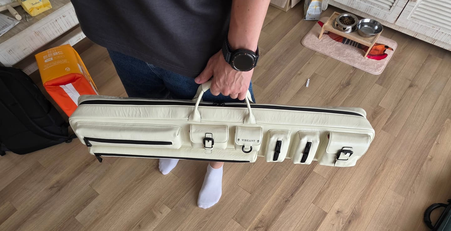 Customer photo review of Lizard Multi-bag Function Series Cue Case 3B4S