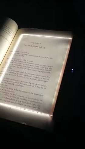 Customer photo review of Luz de Lectura LED 2 en 1 Recargable con Temporizador