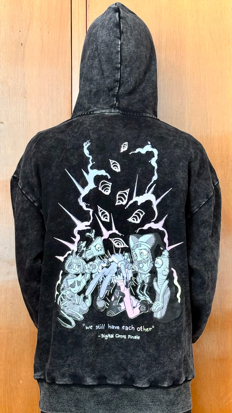 Customer photo review of Digital Circus Finale Hoodie