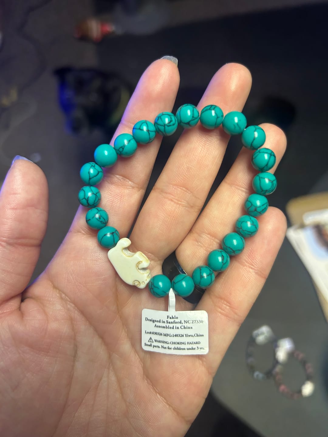 Customer photo review of The Mystery Bracelet