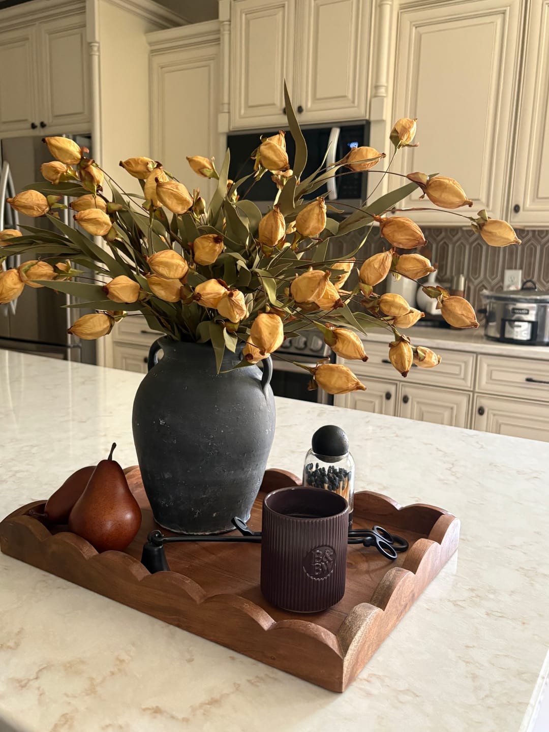 Customer photo review of Lantern Bud Luxe Bush | Buckskin