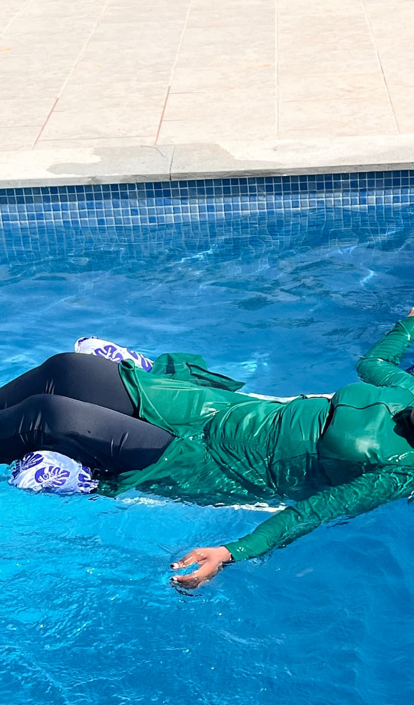 Customer photo review of Inayah Swim Top