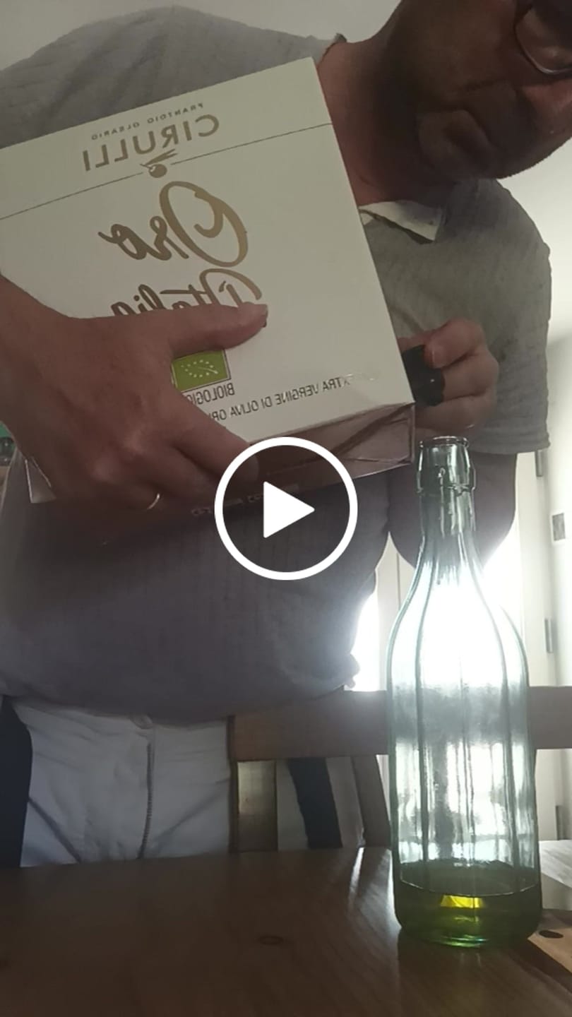 Customer video review of Bag in box di olio extravergine Biologico • 5 Litri