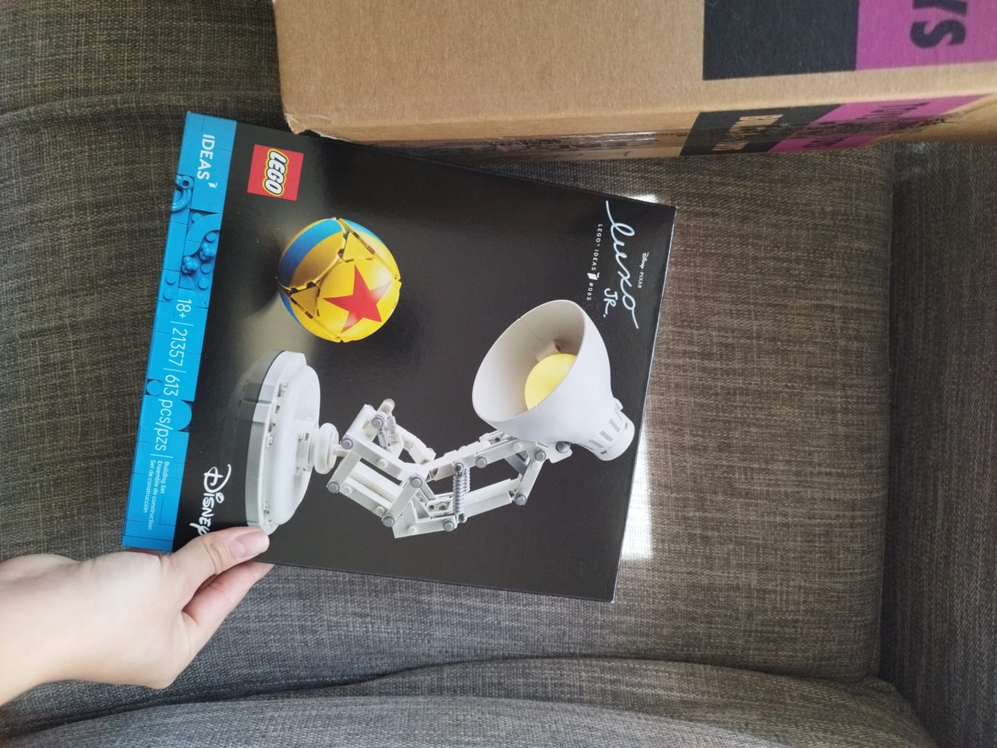 Customer photo review of Disney Pixar Luxo Jr.