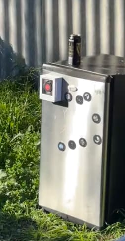 Customer photo review of Musikplayer Magnet - Mit Drehfunktion
