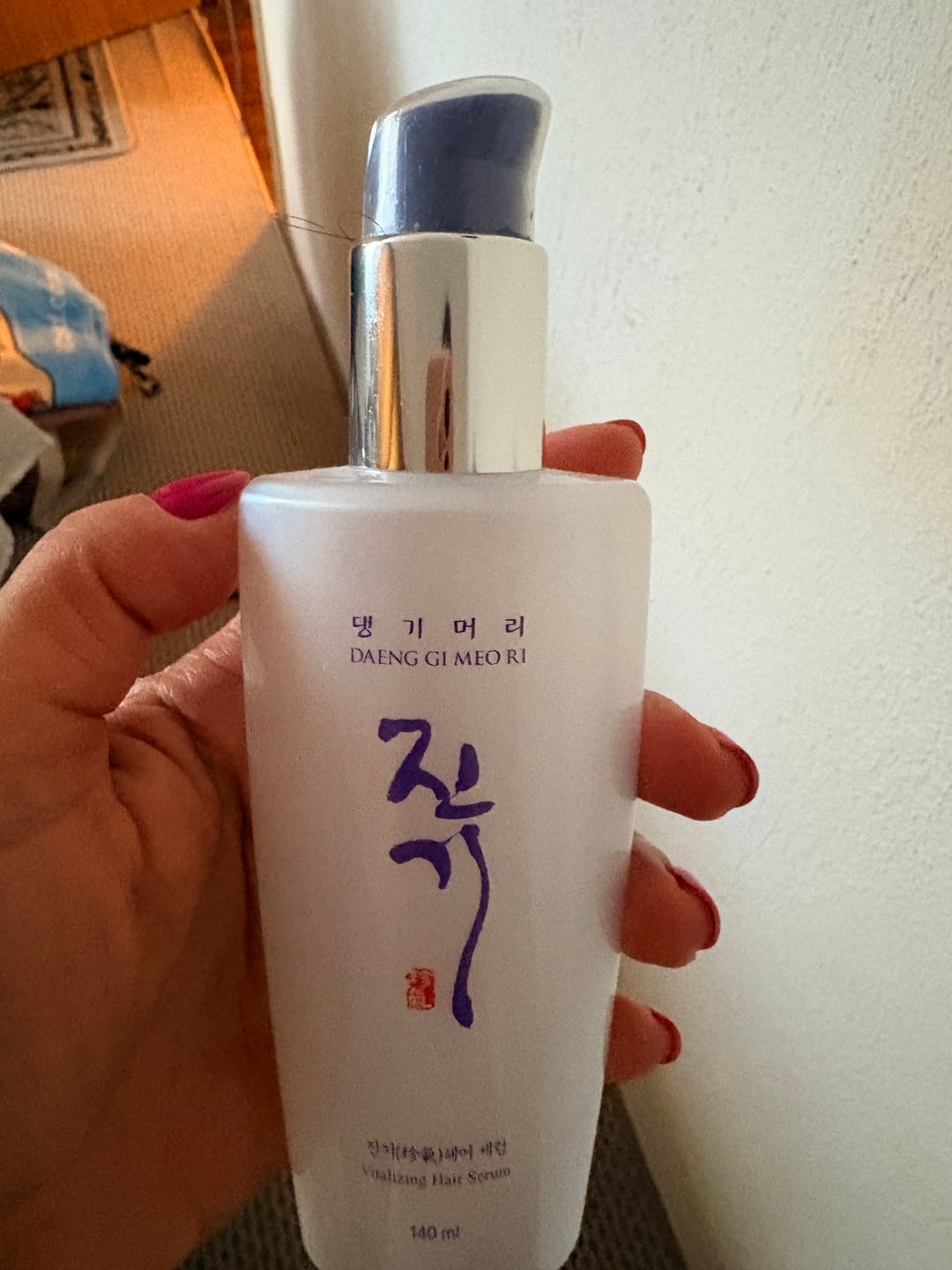 Customer photo review of Копринен серум за кристален блясък с органични масла и лечебни билки Doori Тайни от Изтока