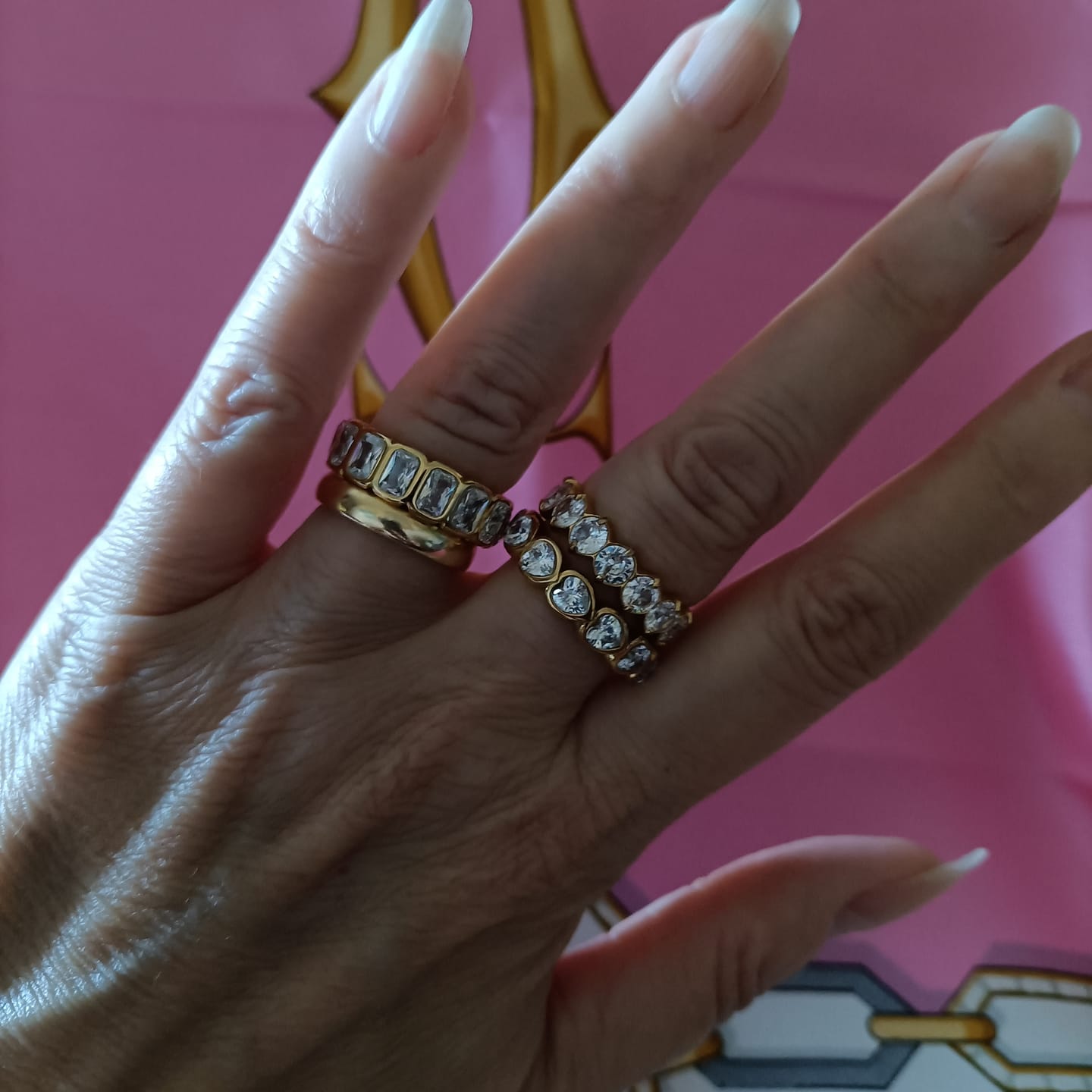 Customer photo review of Anello "Mano sul cuore"