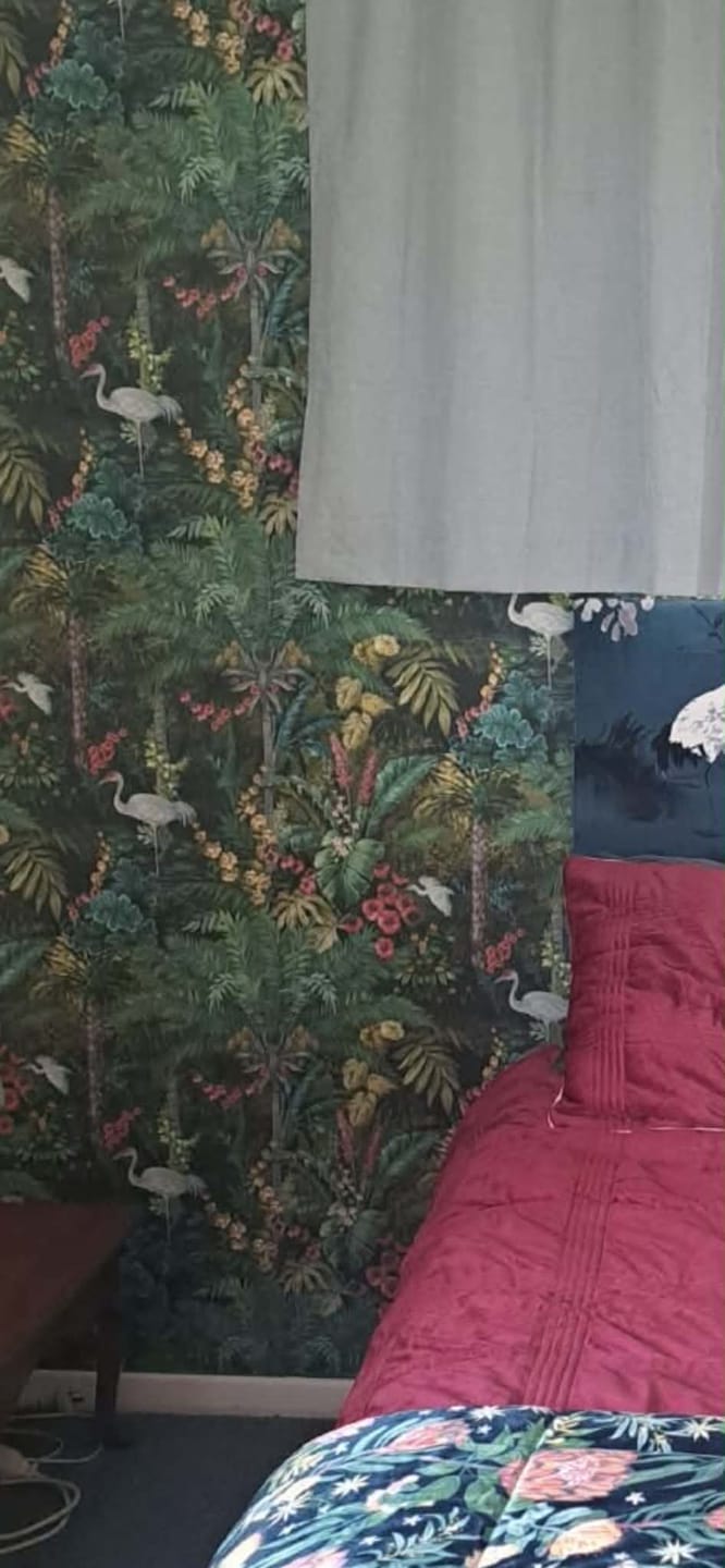 Customer photo review of Masoala Wallpaper – Black