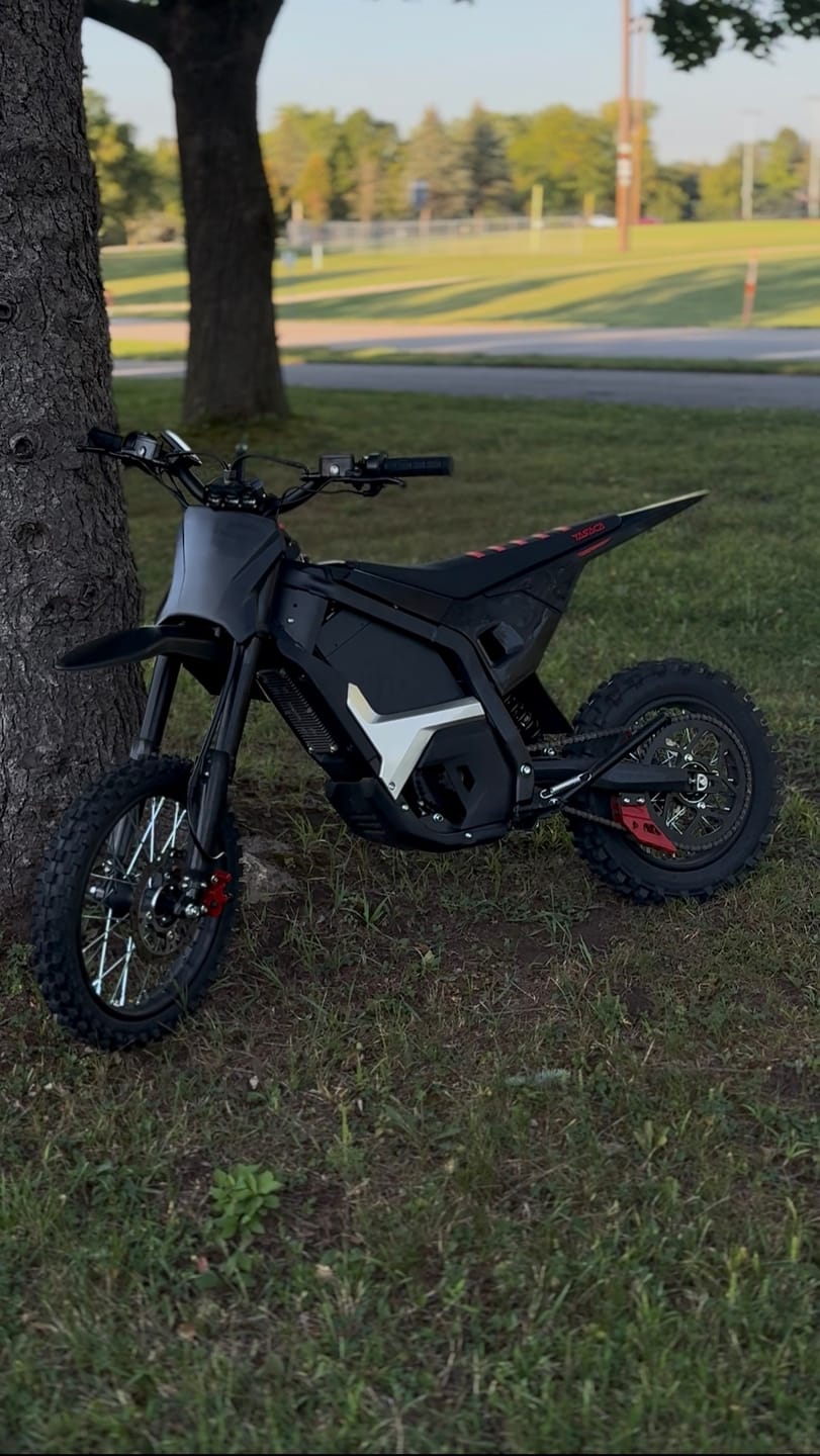 Customer photo review of T500-V58 Electric Dirt Bike