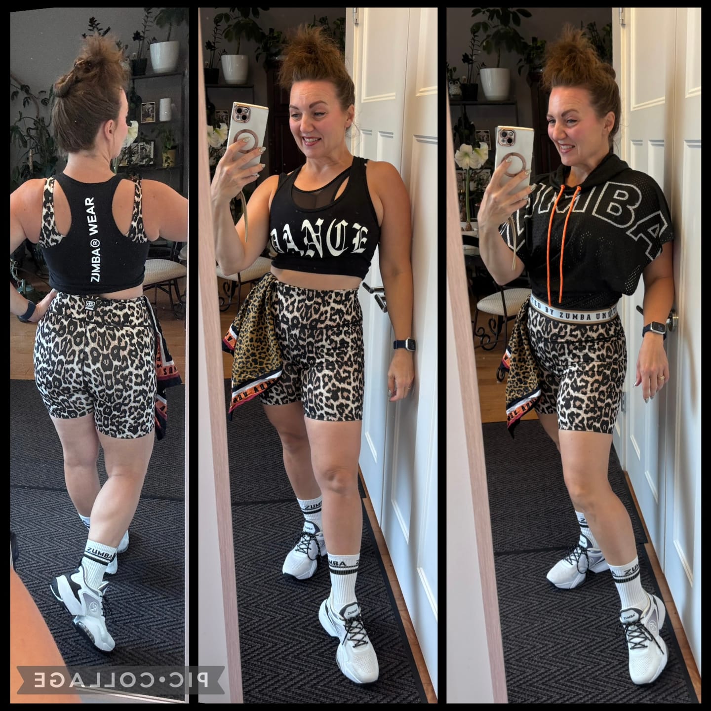 Customer photo review of Rock 'n' Roll Z- Lift High Waisted Biker Shorts