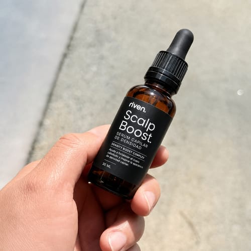 Customer photo review of Scalp Boost — Sérum de Densidad Capilar